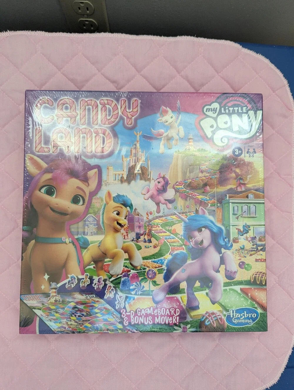My Little Pony Candy Land Board Game - Purple & Pink
